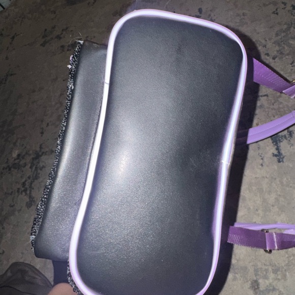 Loungefly Disney Ursula Sequin Backpack - Black and Lavender - Picture 4 of 5